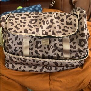 Calpak Leopard Print Travel Bag